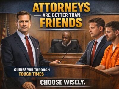 Why Attorneys Are Better Than Friends (Especially Stupid Ones)